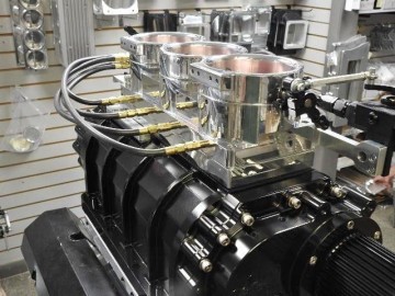 BAU4-Upright 4-3/8"  Alkydigger/Enderle  Billet Injector   Monster Trucks - Drag Race -Boat